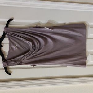 New York & Company Women's Gray Sleeveless Blouse Top NWT Size Small